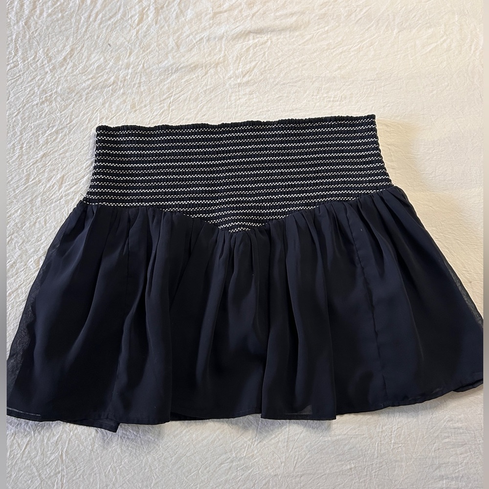 Vintage - Mini Stretch Western Embroidered Skirt